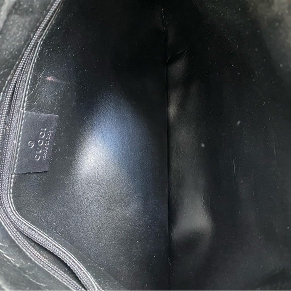 Gucci Jackie small GG black canvas hobo shoulder bag - Picture 7 of 14